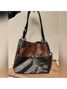 Chenson Synthetic Hobo Tote Bag with Aztec Flare